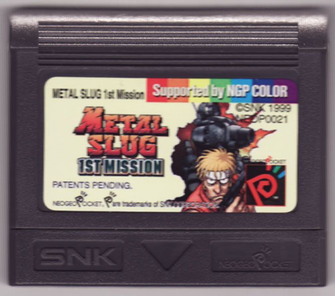 Media for Metal Slug 1st Mission (Neo Geo Pocket Color)