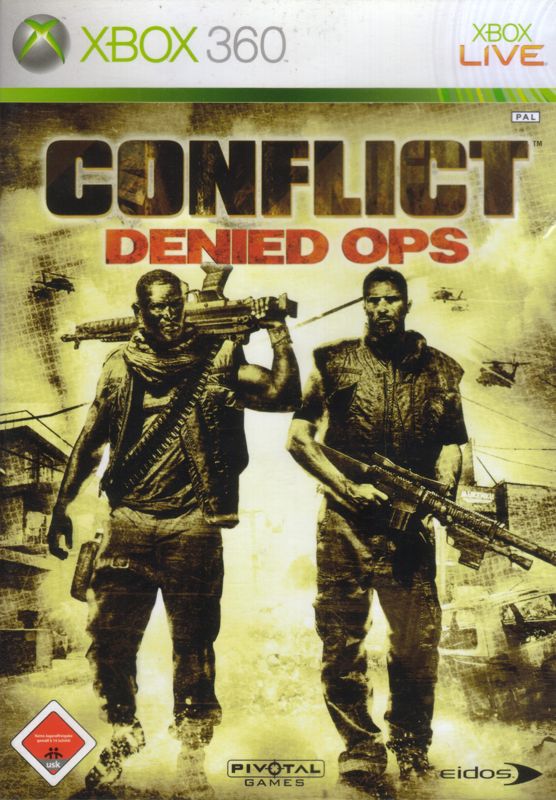 Front Cover for Conflict: Denied Ops (Xbox 360)