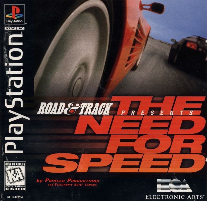 Front Cover for The Need for Speed (PlayStation) (Regular jewel case release)