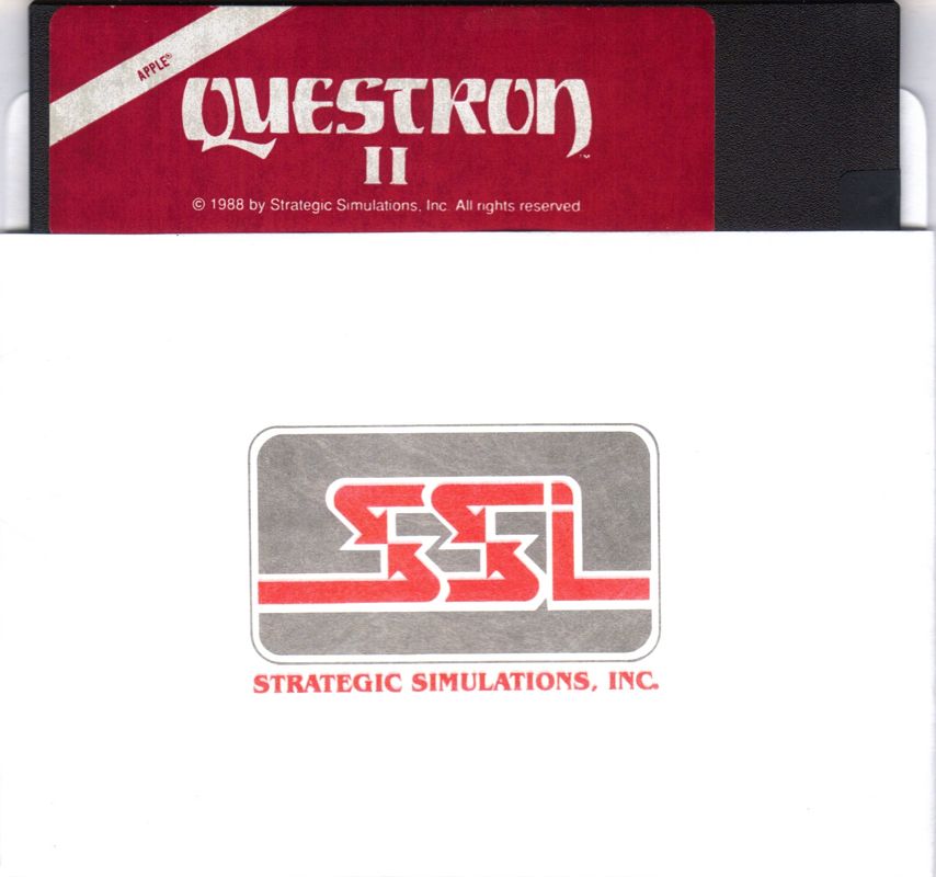 Media for Questron II (Apple II)