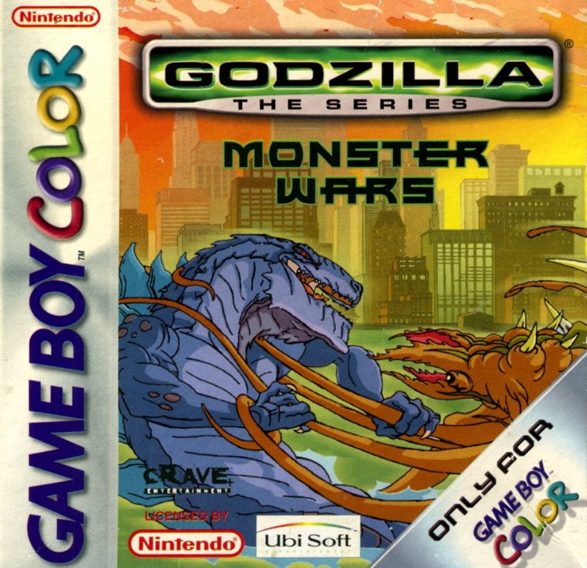 Front Cover for Godzilla: The Series - Monster Wars (Game Boy Color)