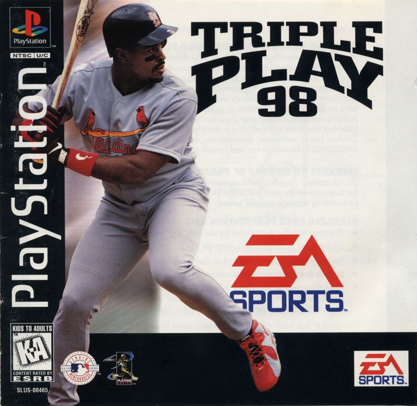 Front Cover for Triple Play 98 (PlayStation)