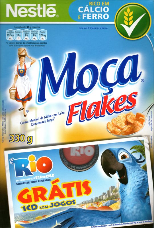 Front Cover for Rio: Mini Games (Windows) (Nestlé's Moça Flakes bundle release)