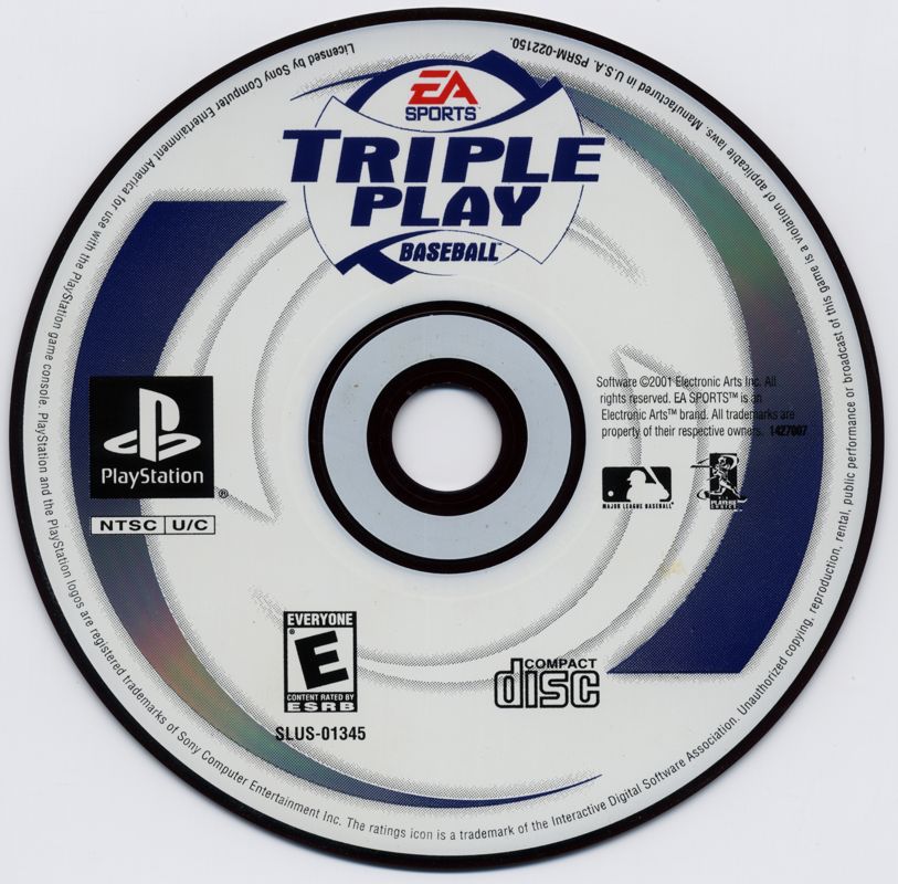 Media for Triple Play Baseball (PlayStation)
