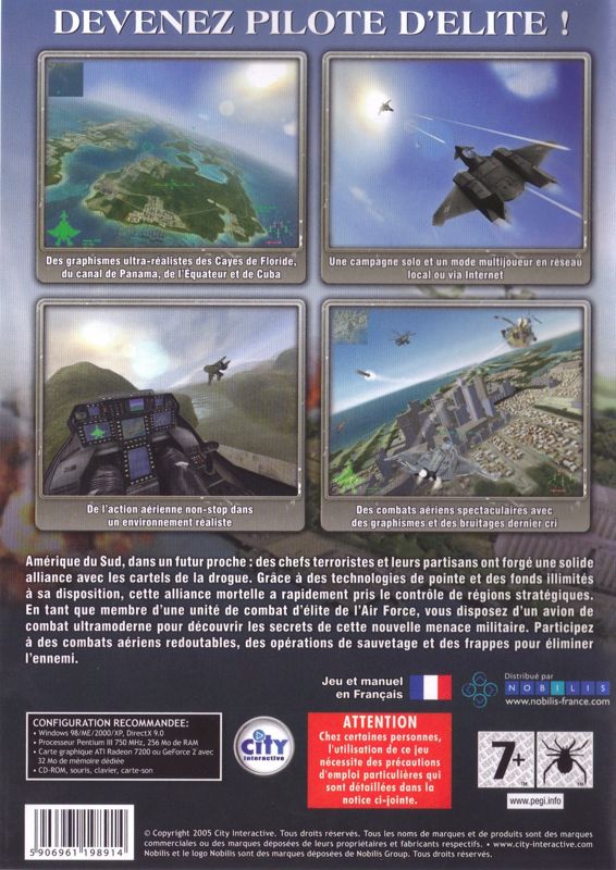 Back Cover for JetFighter 2015 (Windows)