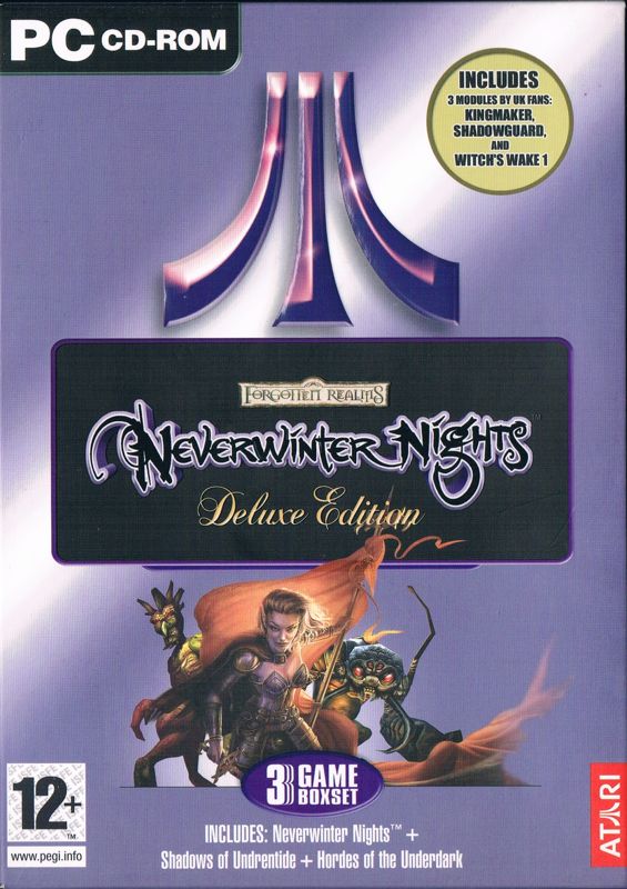 Front Cover for Neverwinter Nights: Platinum (Windows)