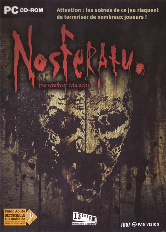 Front Cover for Nosferatu: The Wrath of Malachi (Windows)