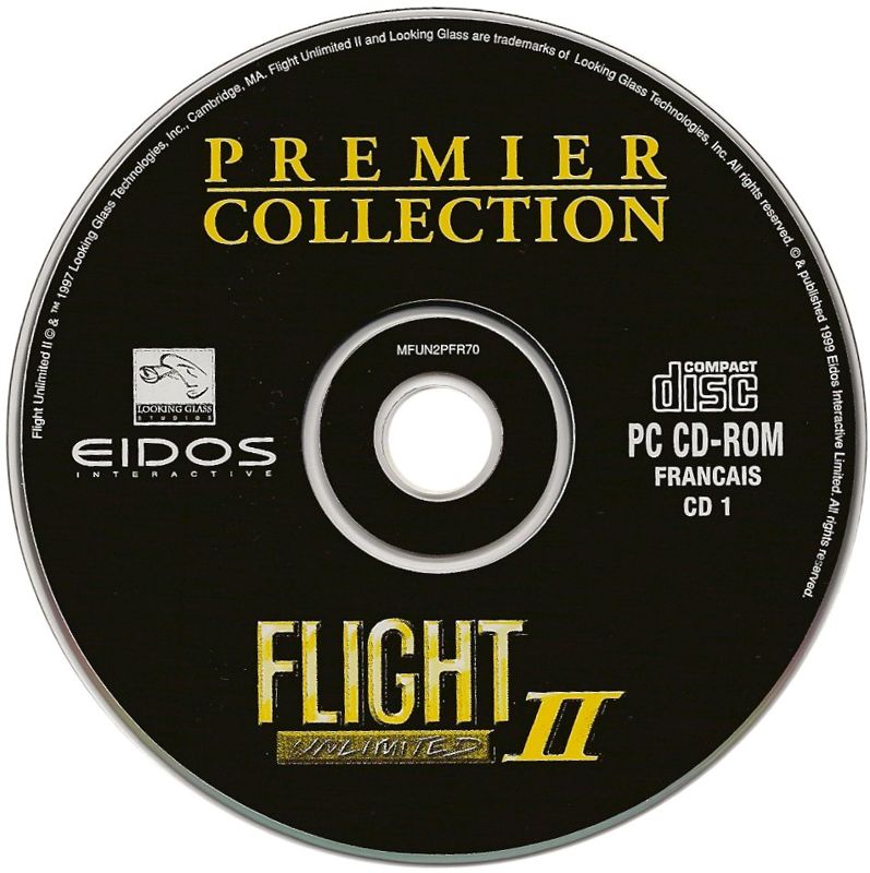 Media for Flight Unlimited II (Windows) (Eidos Premier Collection release): Disc 1
