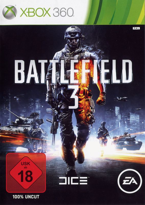 Front Cover for Battlefield 3 (Xbox 360)
