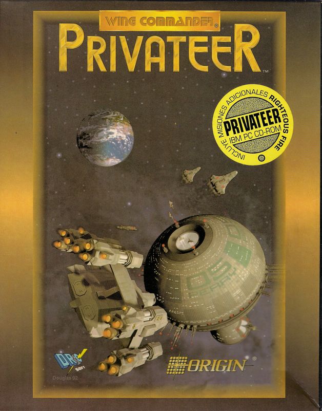 Front Cover for Wing Commander: Privateer - CD-ROM Edition (DOS)