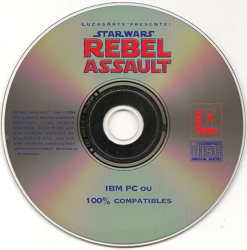Media for Star Wars: Rebel Assault (DOS) (Ubisoft LucasArts Collection release)