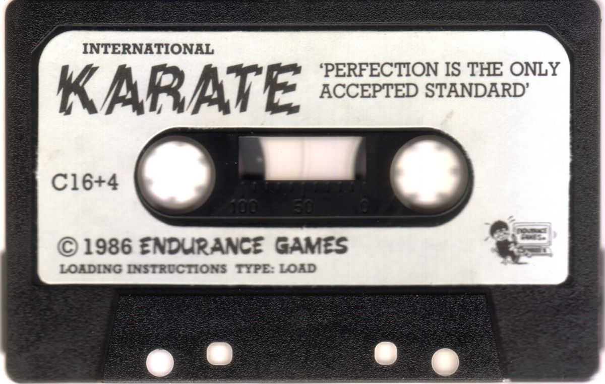 Media for World Karate Championship (Commodore 16, Plus/4)