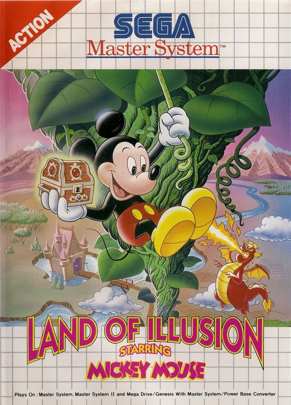 Front Cover for Land of Illusion starring Mickey Mouse (SEGA Master System)