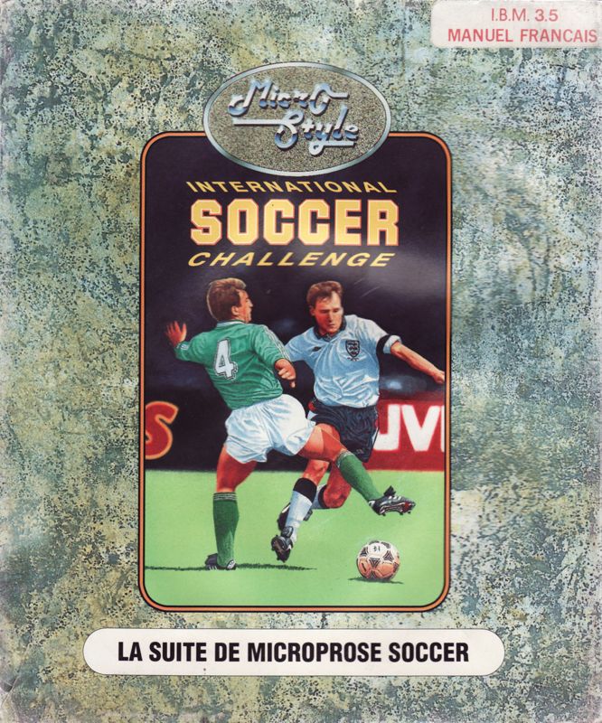 Front Cover for International Soccer Challenge (DOS)