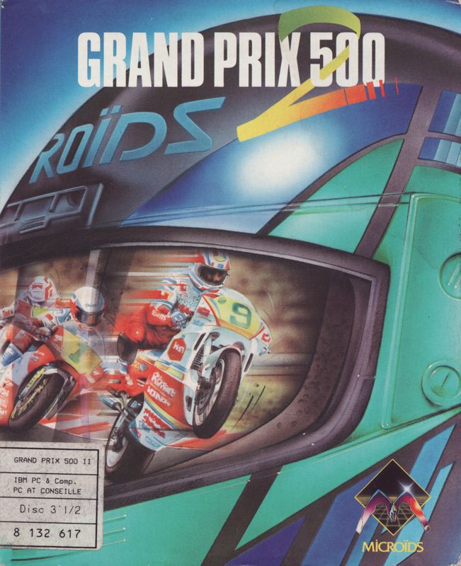 Front Cover for Grand Prix 500 2 (DOS)