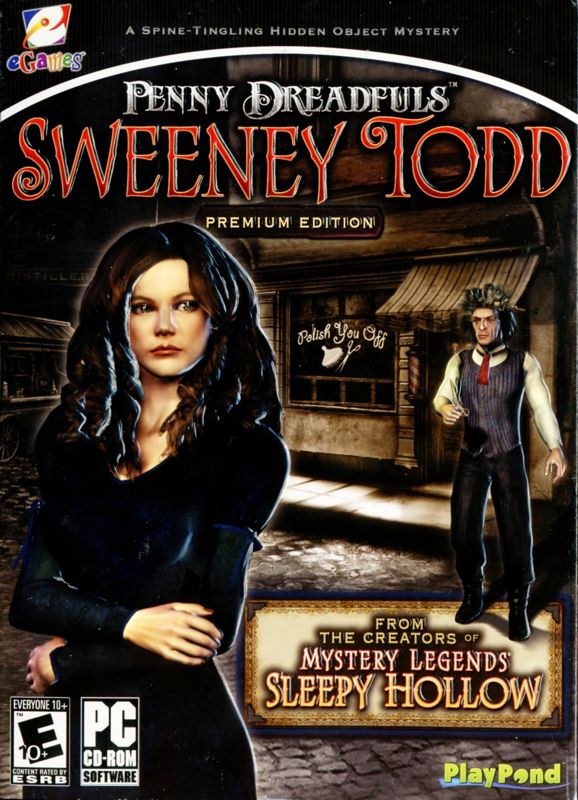 Front Cover for Penny Dreadfuls: Sweeney Todd (Special Edition) (Windows) (Premium Edition release)