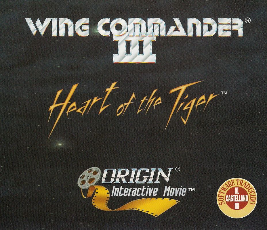 Other for Wing Commander III: Heart of the Tiger (DOS): Jewel Case - Front