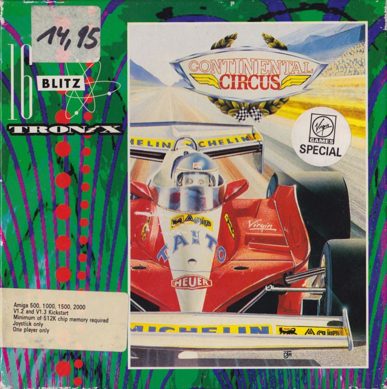 Front Cover for Continental Circus (Amiga)