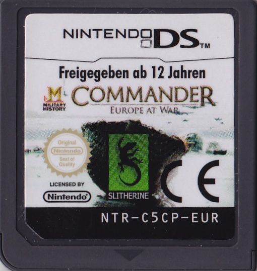 Media for Commander: Europe at War (Nintendo DS)