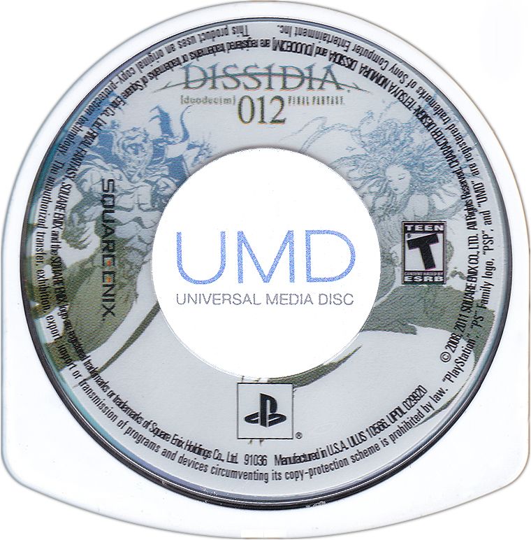 Media for Dissidia 012 [duodecim] Final Fantasy (PSP)