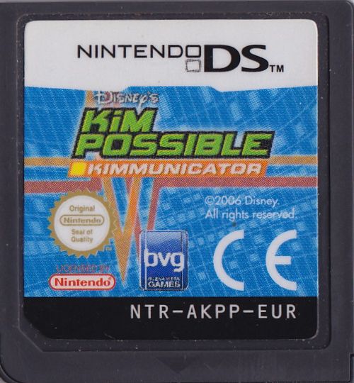 Media for Kim Possible: Kimmunicator (Nintendo DS)