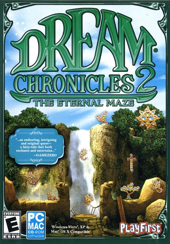 Front Cover for Dream Chronicles 2: The Eternal Maze (Macintosh and Windows)