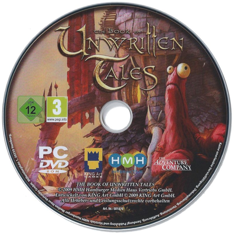 Media for The Book of Unwritten Tales (Windows) (Budget re-release)
