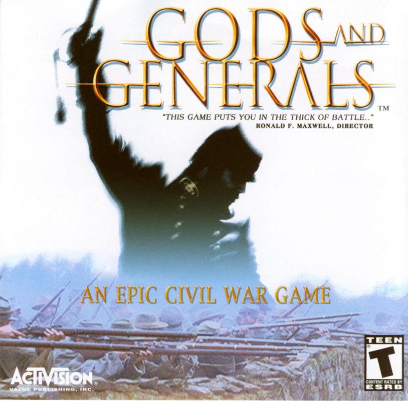 Other for Gods and Generals (Windows): Jewel Case - Front