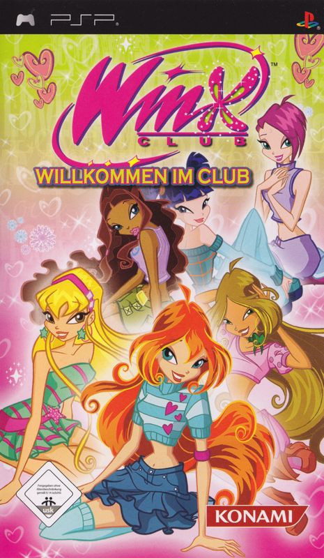 Front Cover for Winx Club: Join the Club (PSP)