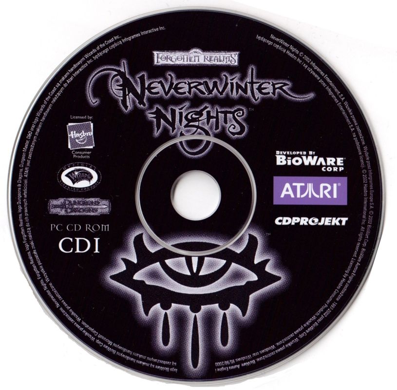 Media for Neverwinter Nights: Platinum (Windows): Neverwinter Nights CD1