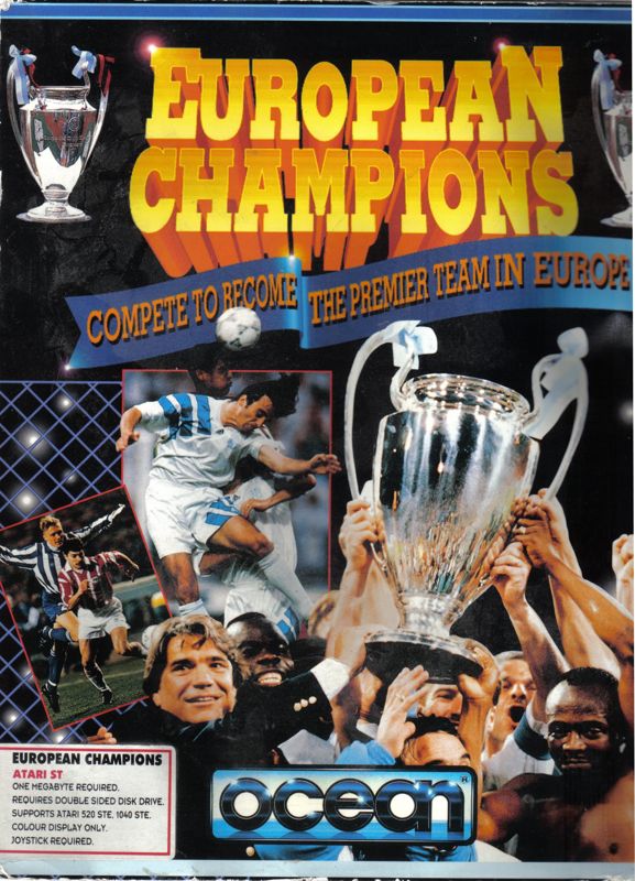 Front Cover for European Champions (Atari ST)