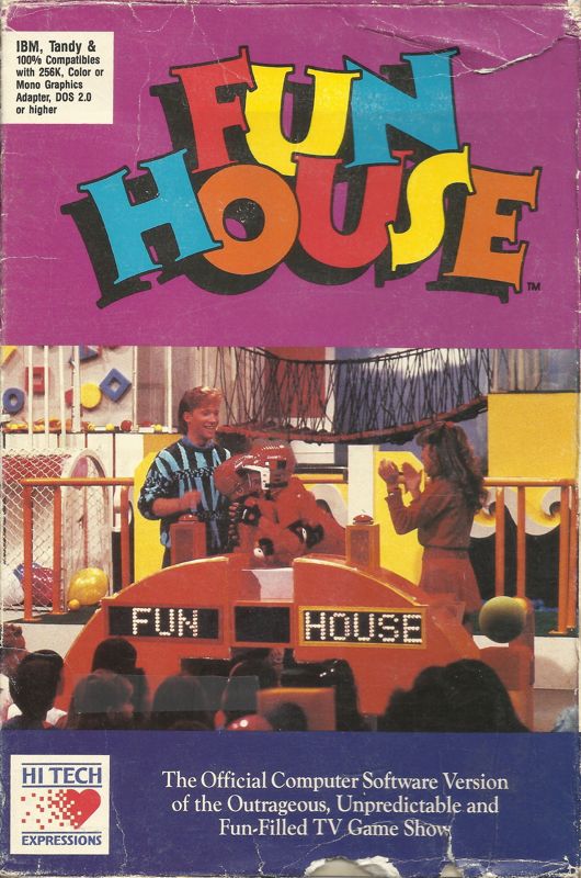 Front Cover for Fun House (DOS) (5.25" Release)
