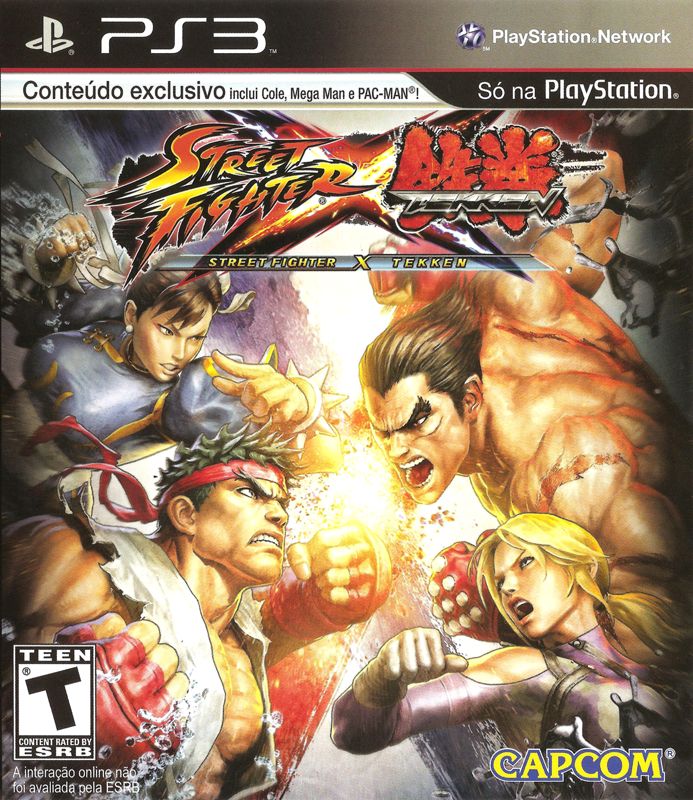 Front Cover for Street Fighter X Tekken (PlayStation 3)