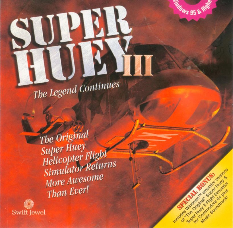 Front Cover for Super Huey III (Windows)