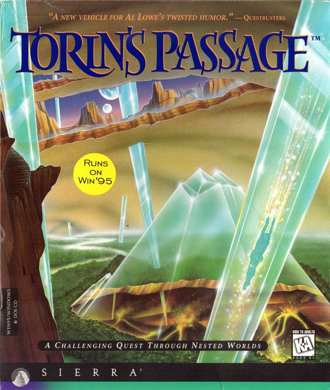 Front Cover for Torin's Passage (DOS and Windows and Windows 3.x)