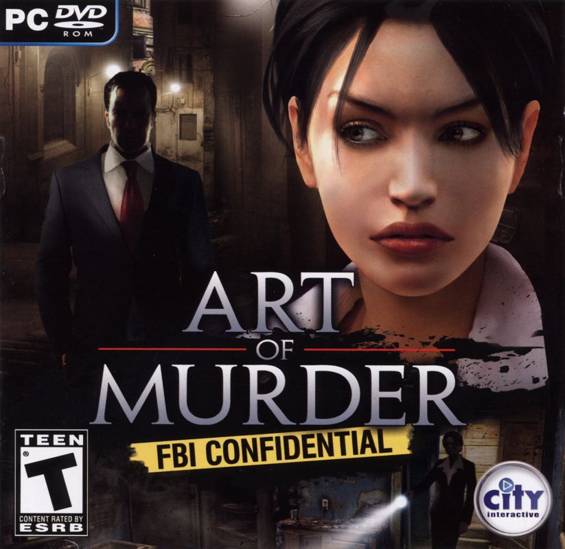 Art of Murder FBI Confidential cover or packaging material MobyGames