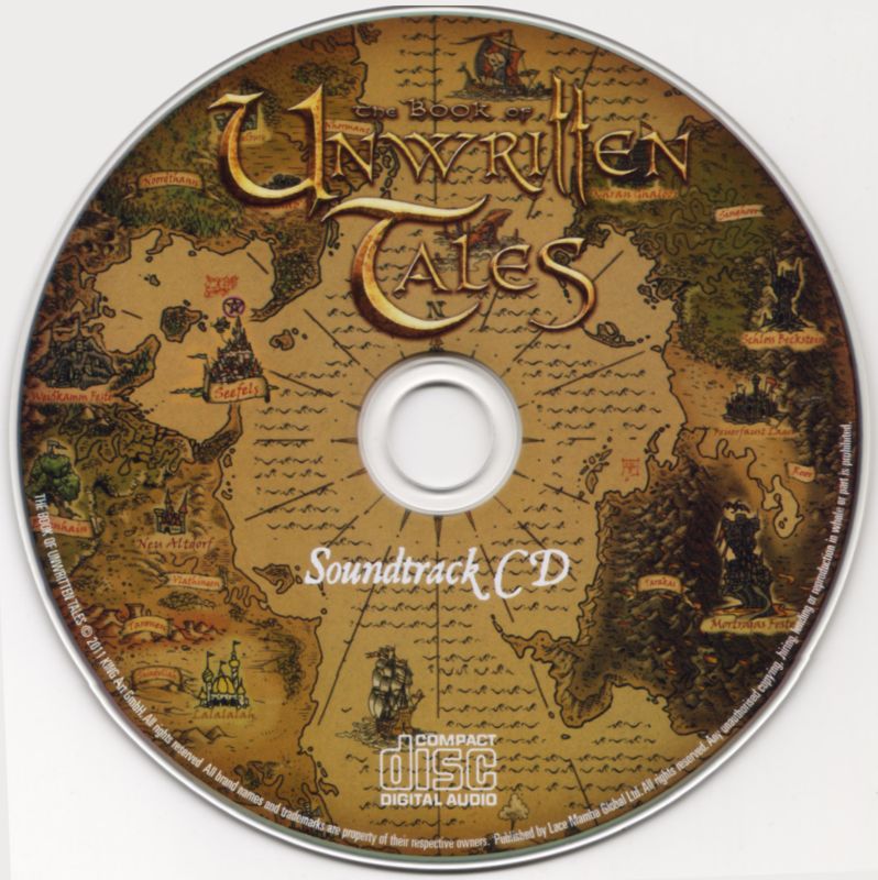 Media for The Book of Unwritten Tales (Windows) (Lace Mamba release v1.02): Soundtrack