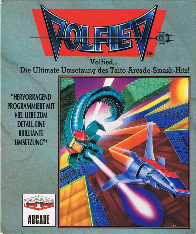 Front Cover for Volfied (Commodore 64)