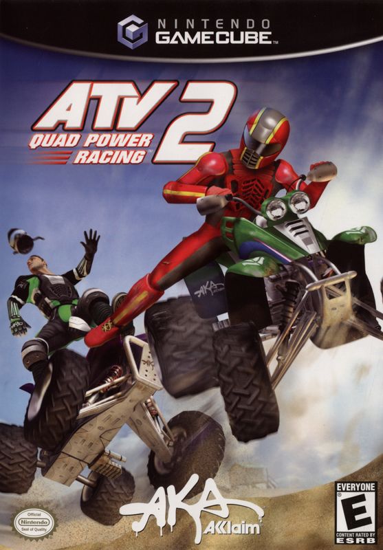 Front Cover for ATV: Quad Power Racing 2 (GameCube)