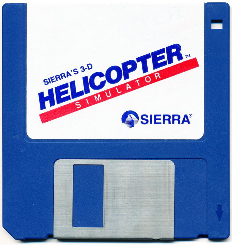 Media for Sierra's 3-D Helicopter Simulator (DOS) (Dual media release): 3.5" Disk