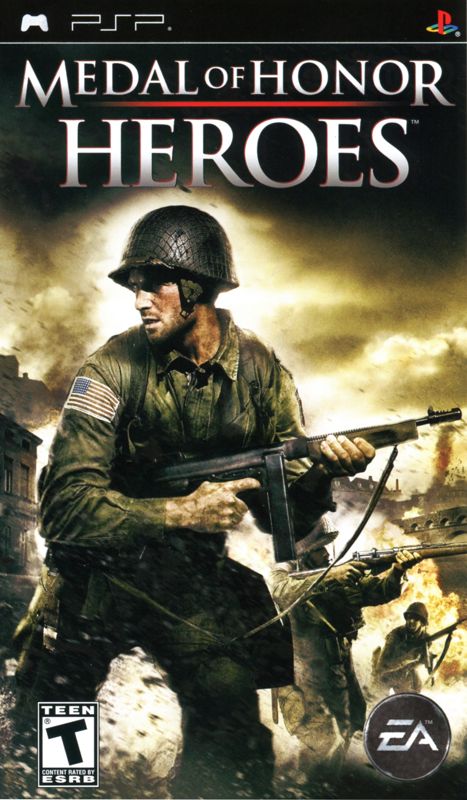 Front Cover for Medal of Honor: Heroes (PSP) (Greatest Hits release)