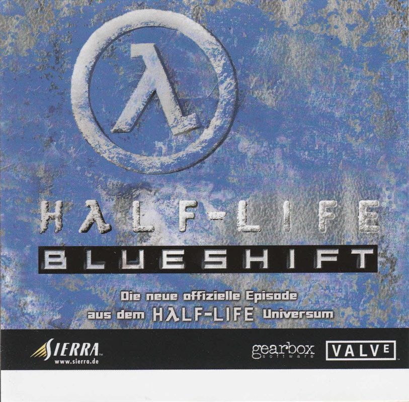Other for Half-Life: Blue Shift (Windows) (USK 16 - re-release): Jewel Case - Front