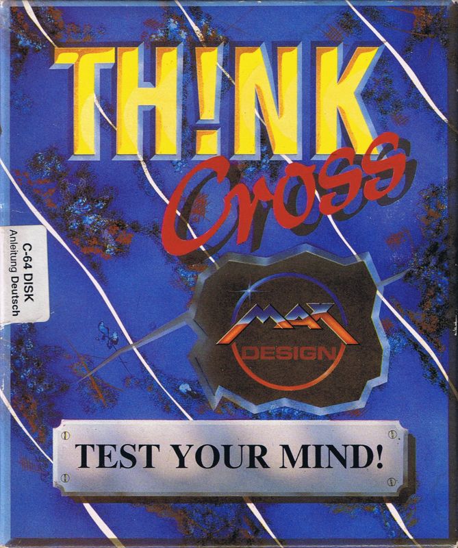 Front Cover for Th!nk Cross (Commodore 64)