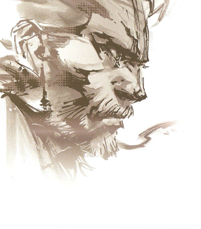 Inside Cover for Metal Gear Solid: HD Collection (PlayStation 3): Left