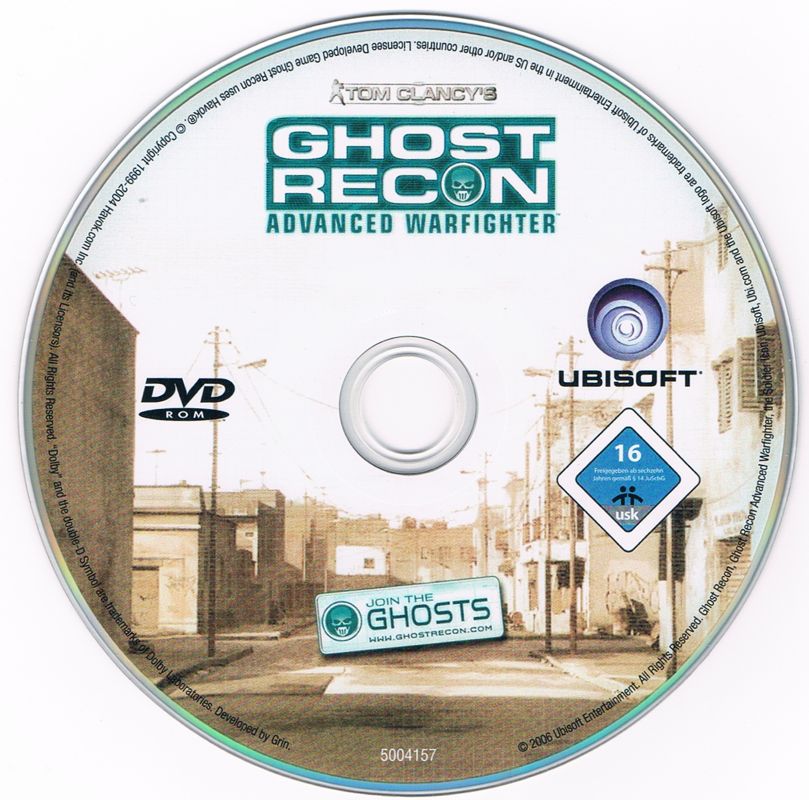 Media for Tom Clancy's Ghost Recon: Advanced Warfighter (Windows)