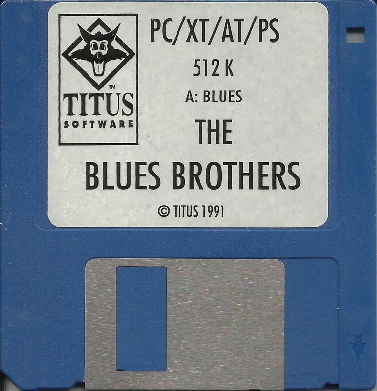 Media for The Blues Brothers (DOS): 3.5" Disk
