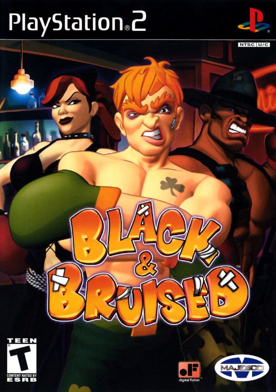 Front Cover for Black & Bruised (PlayStation 2)