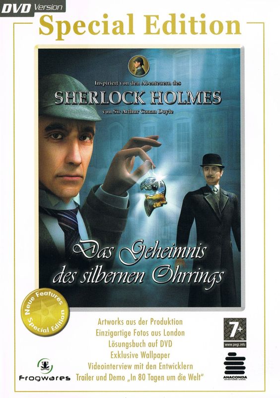 Front Cover for Das Geheimnis des silbernen Ohrrings (Special Edition) (Windows)