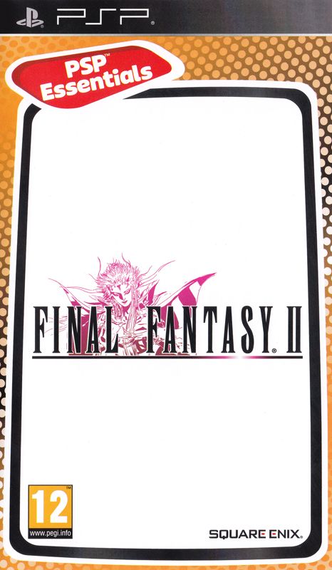 Front Cover for Final Fantasy II (PSP) (PSP Essentials release)