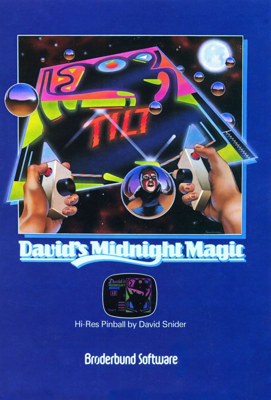 Front Cover for David's Midnight Magic (Commodore 64)